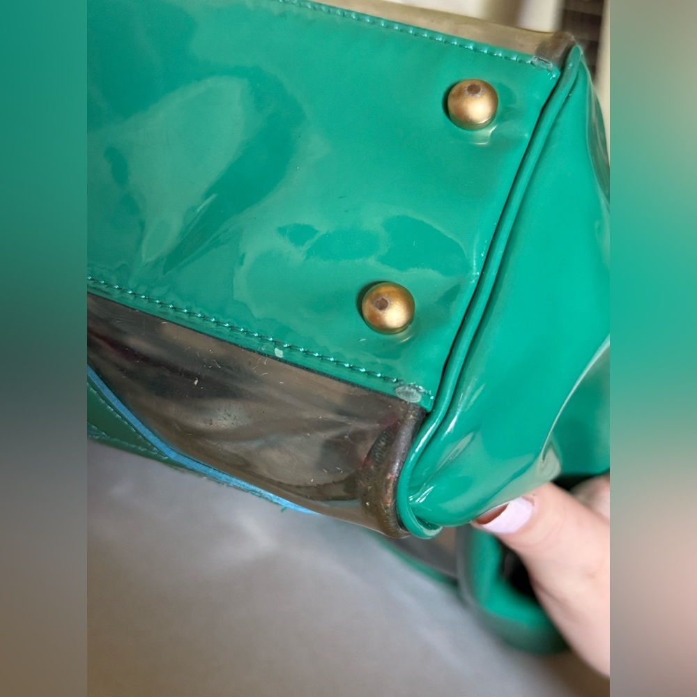 Chanel Green Triple CC Coco Tote Bag - Picture 10 of 15